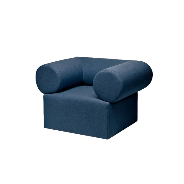 Puik Design Chester fauteuil donkerblauw | Yield Projecten B.V.