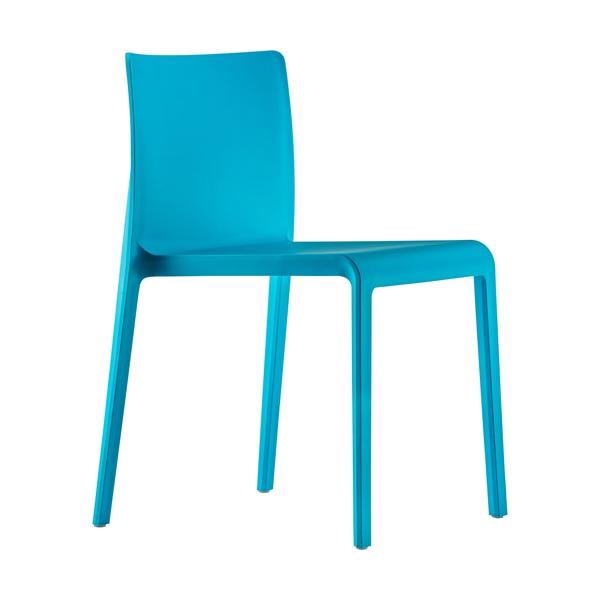 Pedrali Volt kunststof stoel blauw | Yield Projecten B.V.
