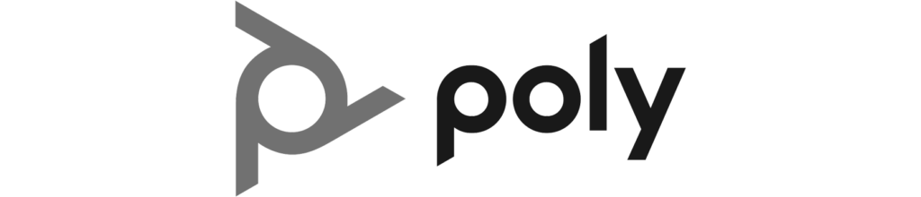 Logo Poly zwart