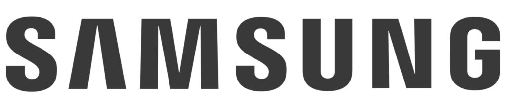 Logo Samsung zwart